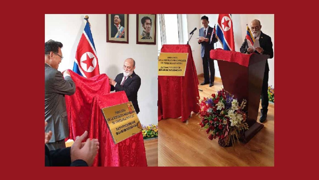 Venezuela inaugura embajada en la&nbsp;RPDC