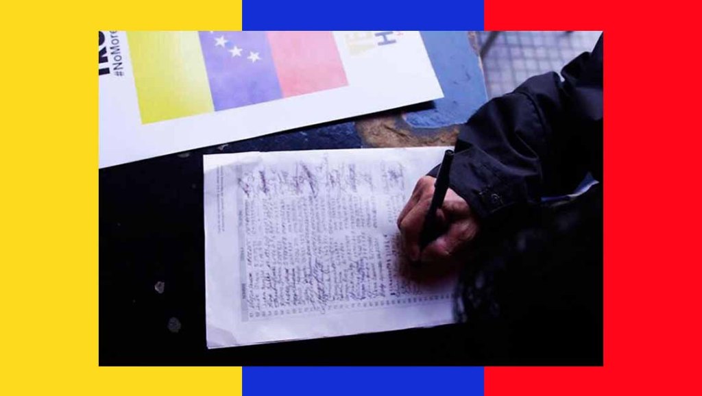 Continúa en Francia recogida de firmas contra bloqueo a&nbsp;Venezuela
