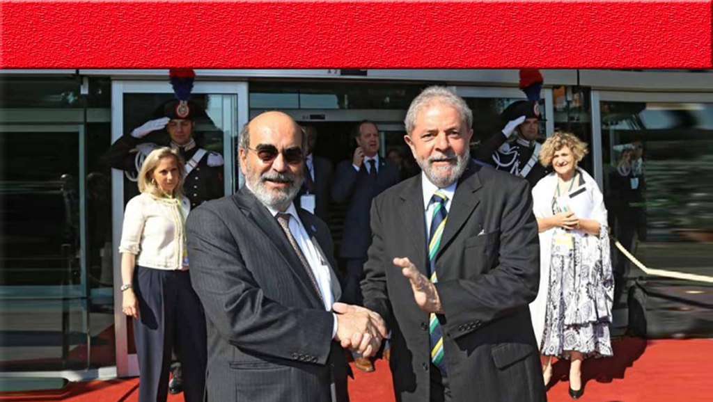 Lula recibe visita de exdirector de la&nbsp;FAO