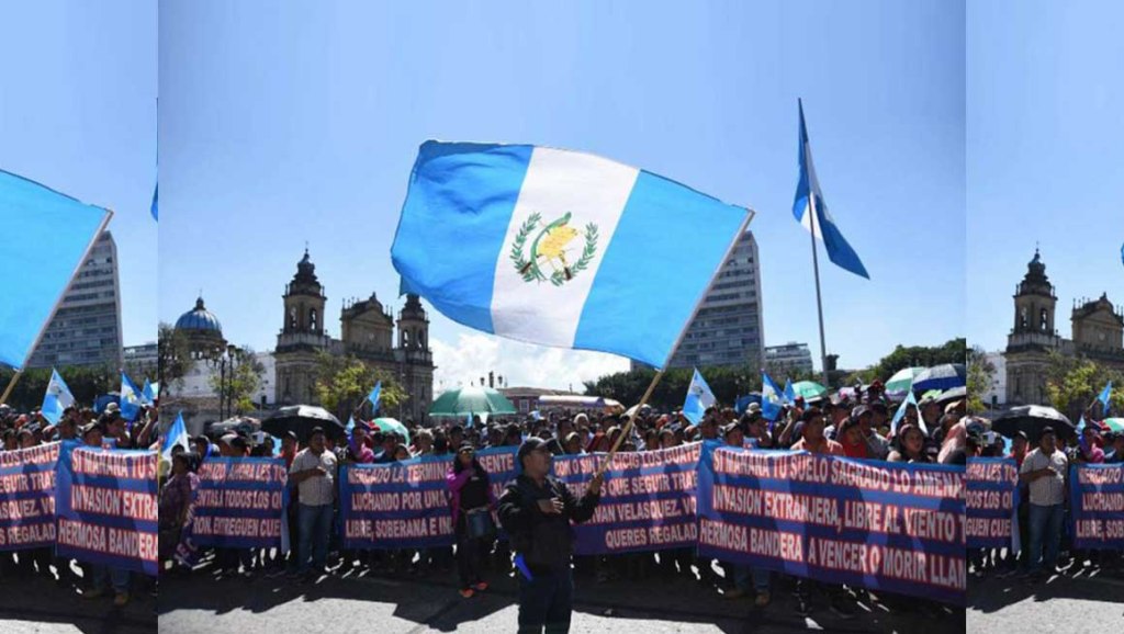 Guatemala inicia convulsa semana con protestas y cierres de&nbsp;campaña