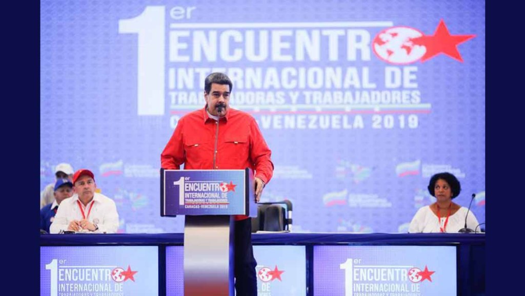 Presidente Maduro plantea un congreso mundial de movimientos obreros y&nbsp;sindicales