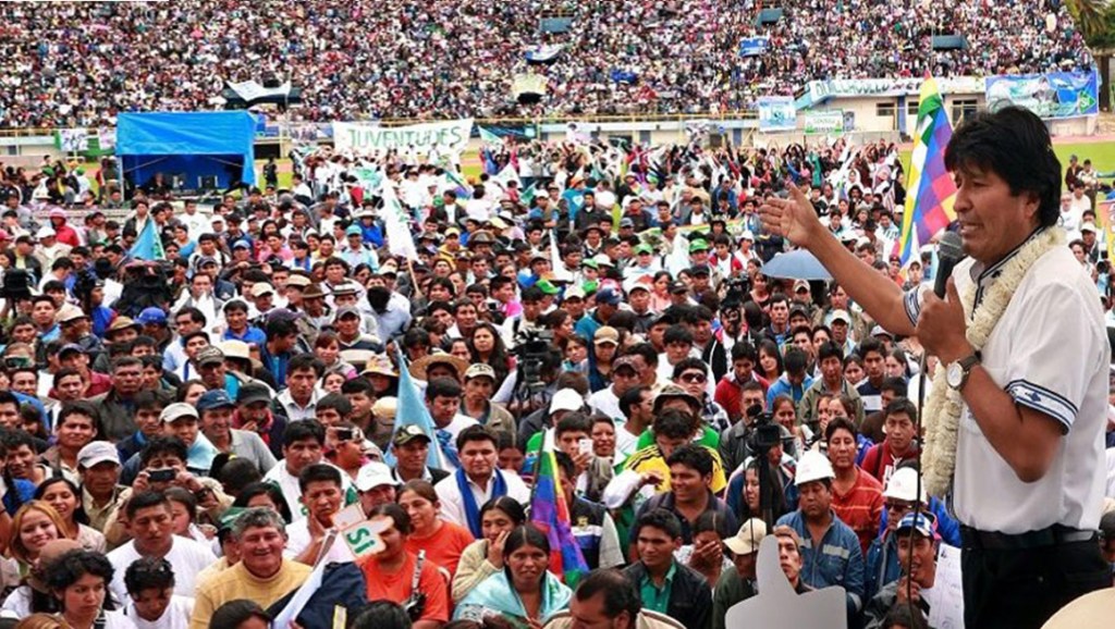 Destacan liderazgo de Evo Morales para las elecciones&nbsp;presidenciales