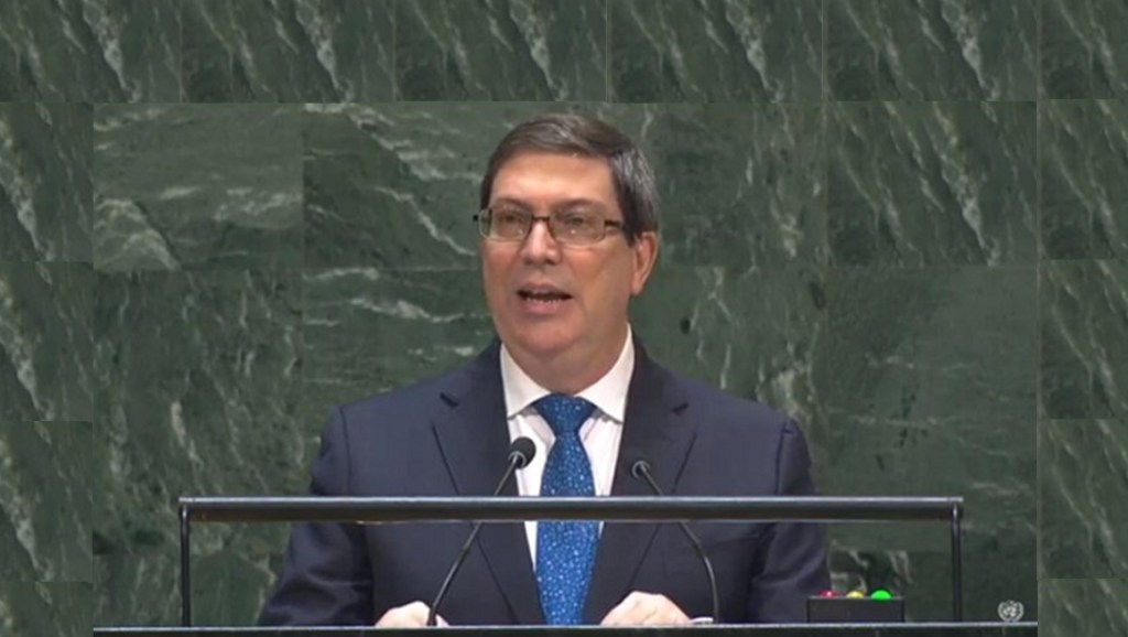 “No nos arrancarán ni una sola concesión”, canciller cubano ante Asamblea General de las Naciones Unidas (+&nbsp;Video)