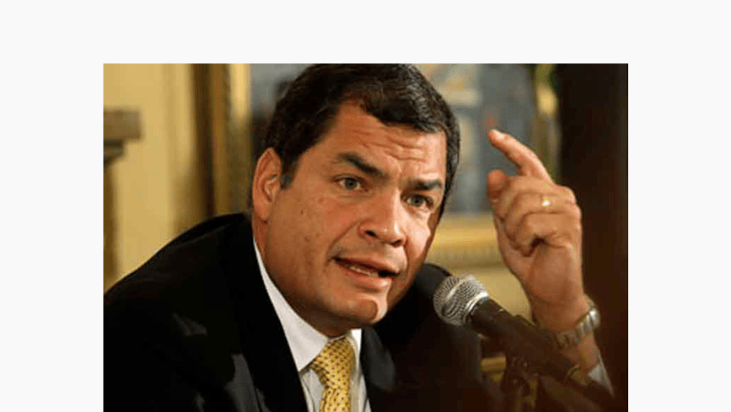 Correa advierte sobre fracasadas acciones del Gobierno de&nbsp;Ecuador