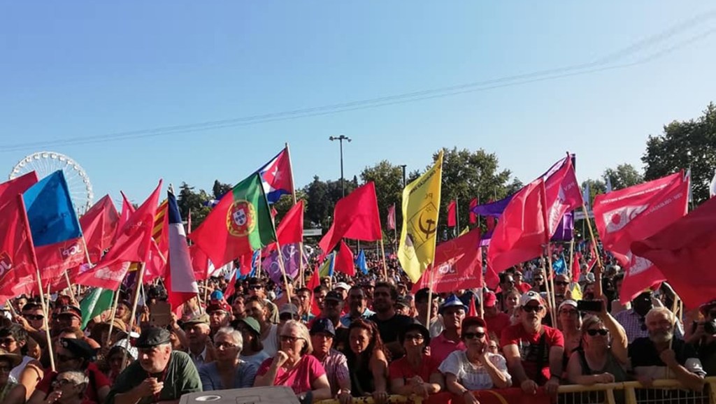 FIESTA DEPERIODICO AVANTE DE PORTUGAL, AVANZAR ES&nbsp;NECESARIO