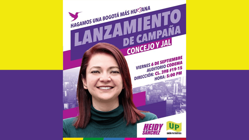 Lanzamiento público de la Campaña UP al Concejo de Bogotá y&nbsp;JAL