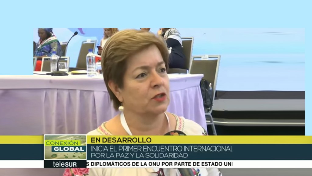 “Trump saca tus manos de América”: Gloria Inés Ramírez&nbsp;(FEDIM)