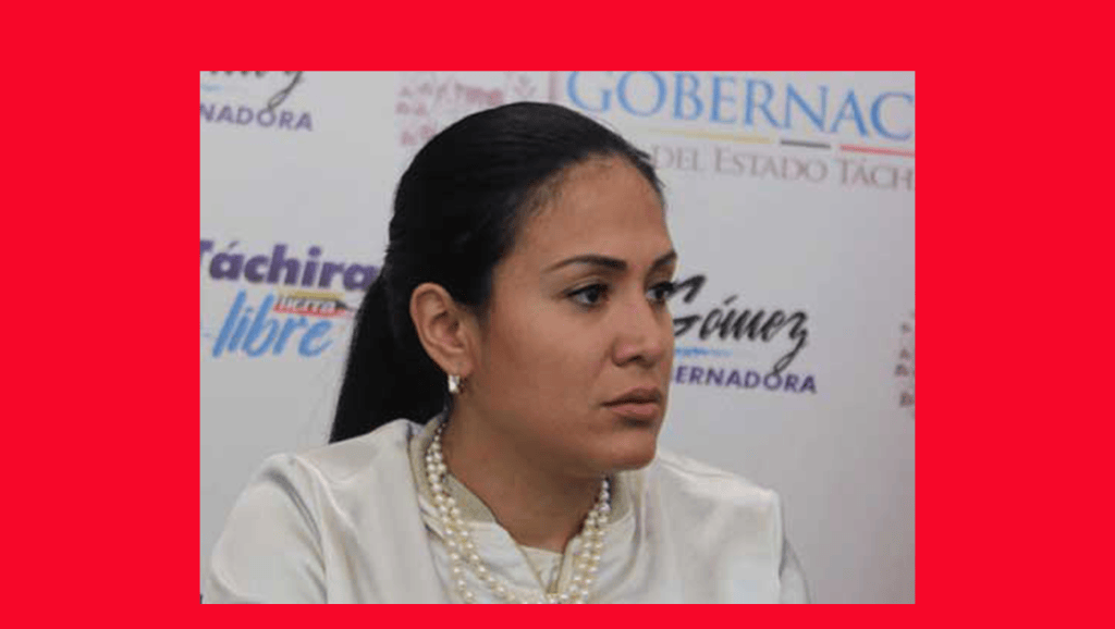 Evalúan antejuicio a Gobernadora de&nbsp;Táchira