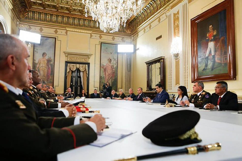 Presidente Maduro delega al Consejo de Defensa labores de seguridad ante amenazas de&nbsp;Colombia