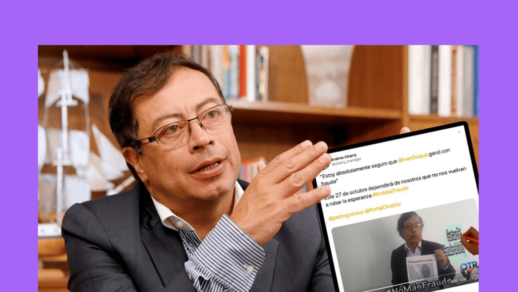 Petro insiste en que Duque ganó con fraude electoral y propone campaña para evitarlo en próximas&nbsp;elecciones