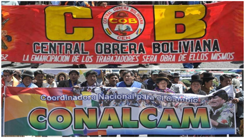 Organizaciones de Bolivia llaman a enfrentar violencia&nbsp;opositora