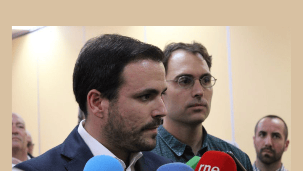 España. Alberto Garzón plantea “abrir un amplio canal de&nbsp;diálogo”