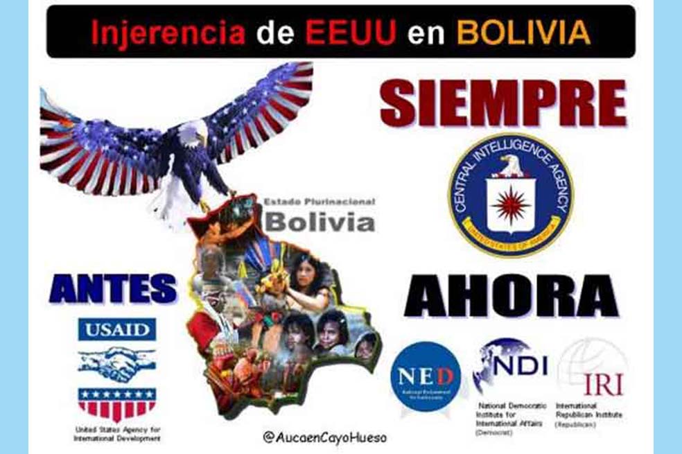 Reapariciones e injerencia de EE.UU. afloran en elecciones de&nbsp;Bolivia