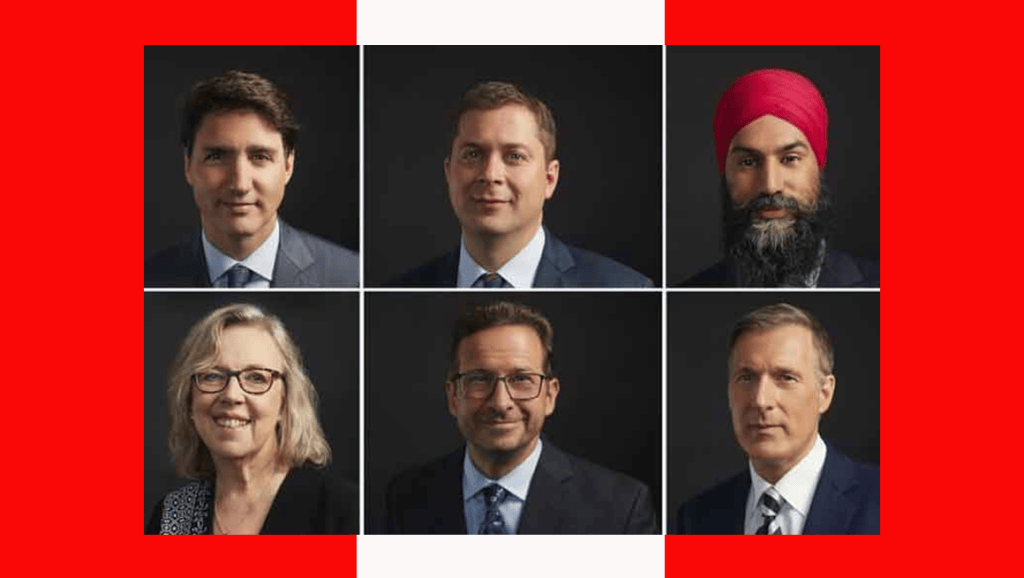 Líderes de partidos de Canadá buscan seducir votantes en&nbsp;debate