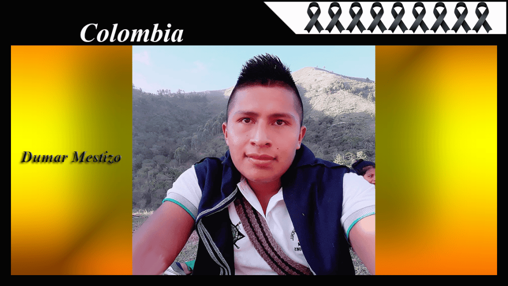 S.O.S Asesinan integrante del Movimiento Juvenil “Álvaro Ulcué&nbsp;Chocué”