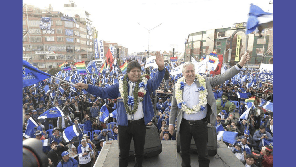 Evo Morales pide cinco años más para concluir grandes obras y garantizar educación, empleo y&nbsp;vivienda