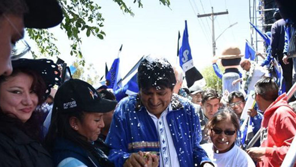 Evo Morales fue reelegido presidente de Bolivia en primera&nbsp;vuelta
