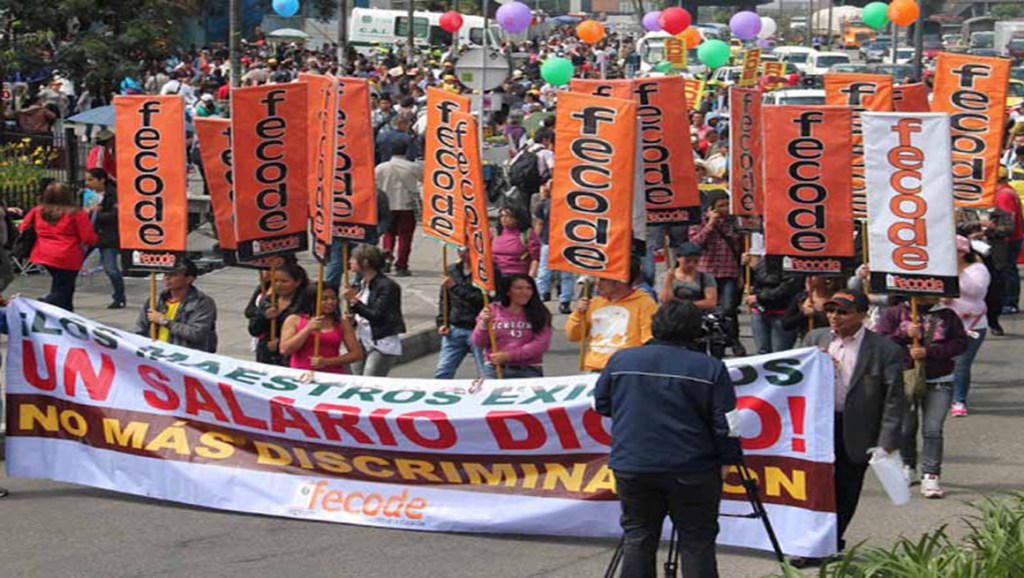 Fecode respalda gran marcha nacional estudiantil: 10 de octubre de&nbsp;2019.