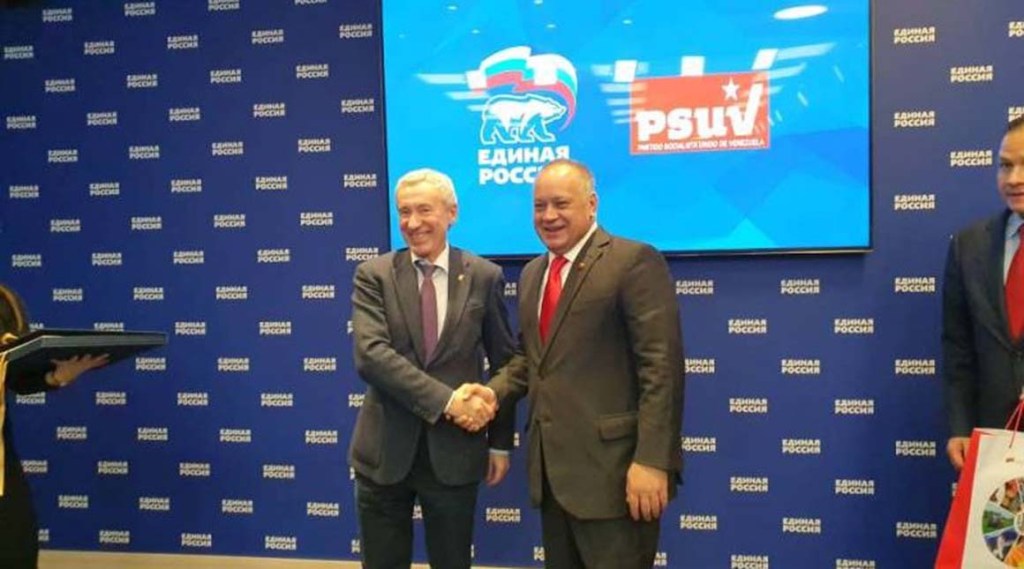 PSUV y partido Rusia Unida estrechan relaciones de&nbsp;cooperación