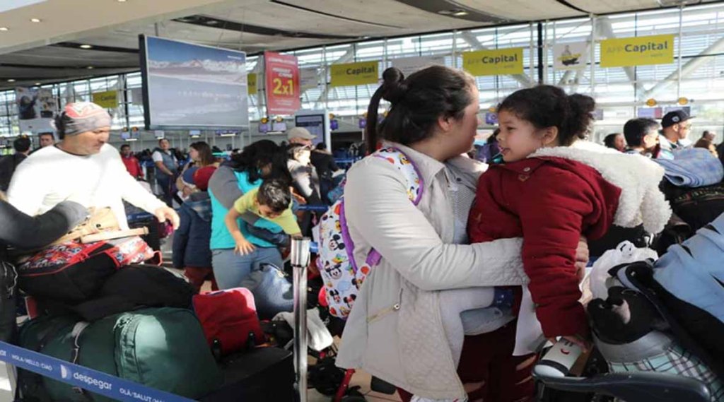 Arriban al país 90 connacionales desde Chile mediante Plan Vuelta a la&nbsp;Patria