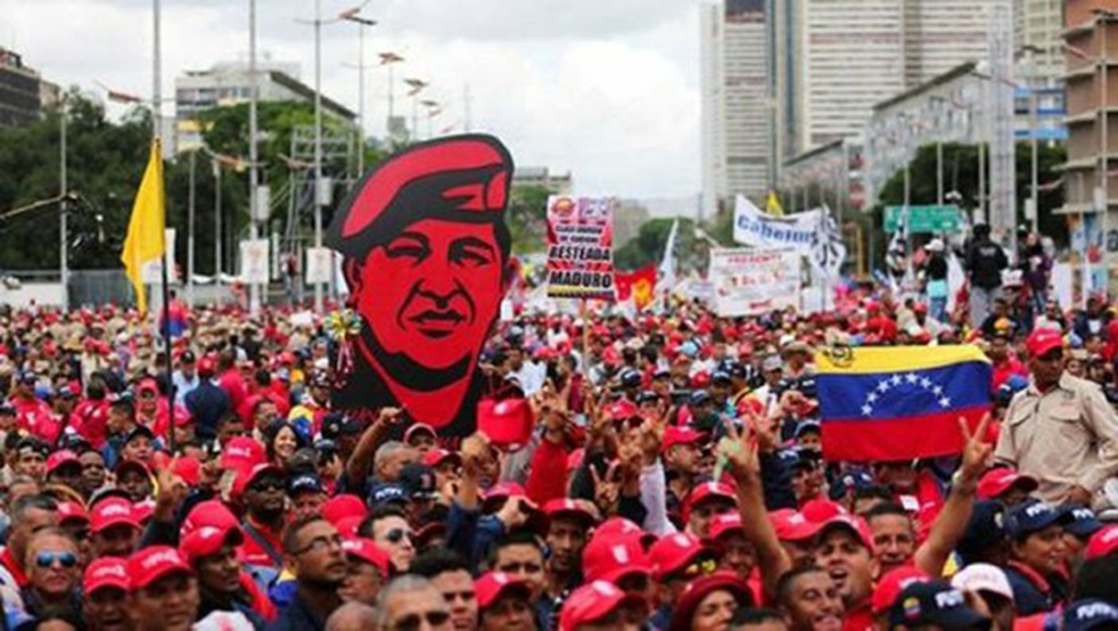 Venezuela marcha contra planes desestabilizadores de la&nbsp;derecha
