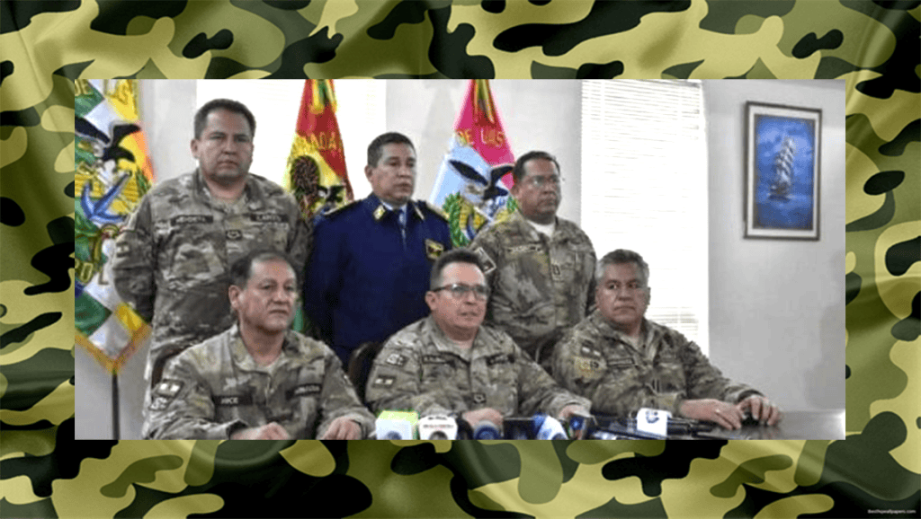 BOLIVIA: PRESIDENTE MORALES REMOVIDO DE SU CARGO GRACIAS A GOLPE ASISTIDO POR&nbsp;EEUU