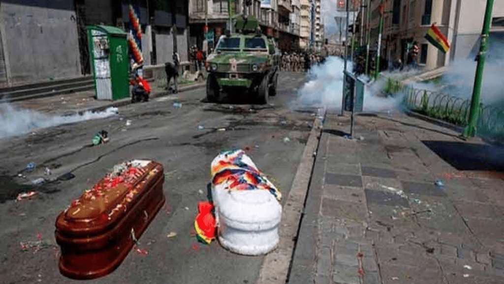 Denuncian crueldad de régimen de facto en Bolivia&nbsp;(+Video)
