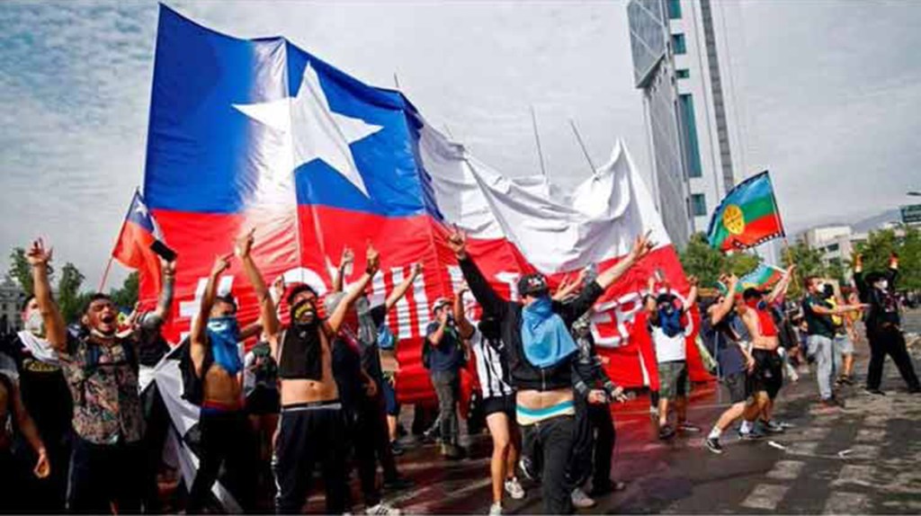 Protestas se multiplican en Santiago de&nbsp;Chile