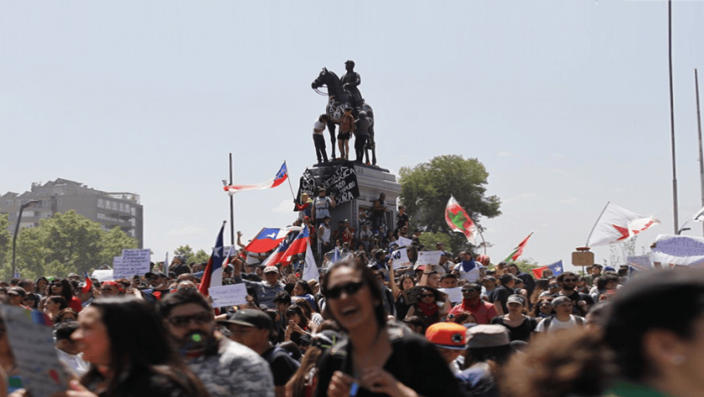 Crónica desde la plaza&nbsp;Italia