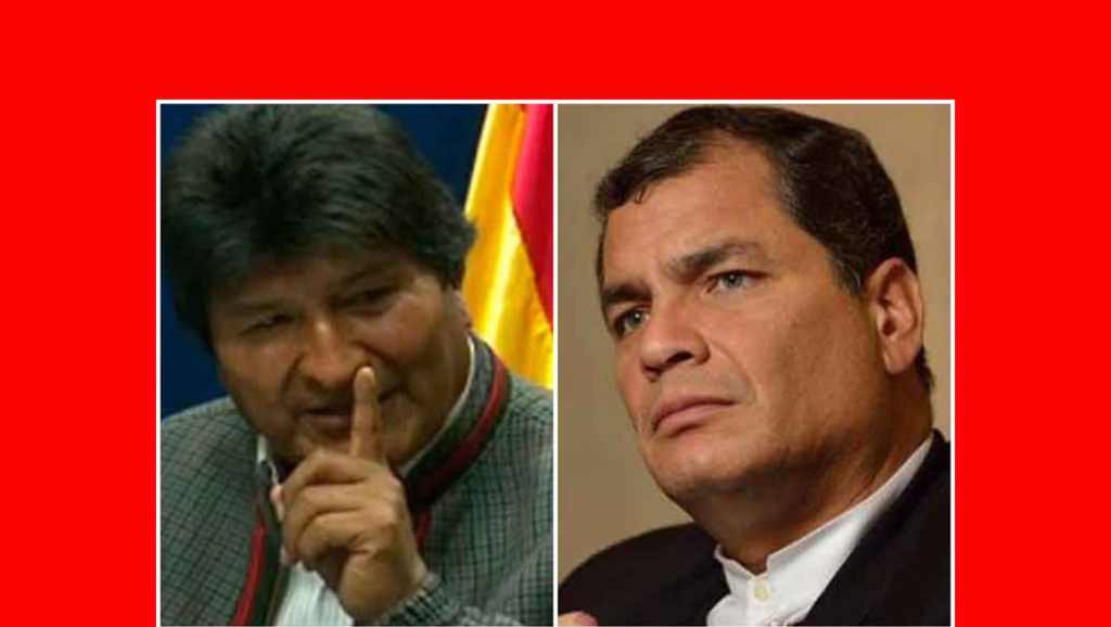 Rafael Correa expresa solidaridad con Bolivia y Evo&nbsp;Morales