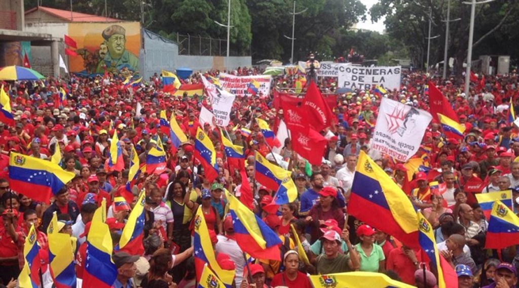 Inició Gran Marcha Antiimperialista en solidaridad con el presidente de Bolivia Evo&nbsp;Morales