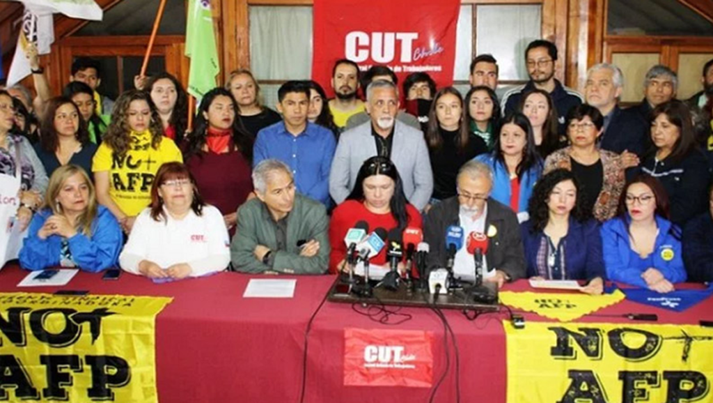 Central sindical de Chile llama a fortalecer&nbsp;manifestaciones