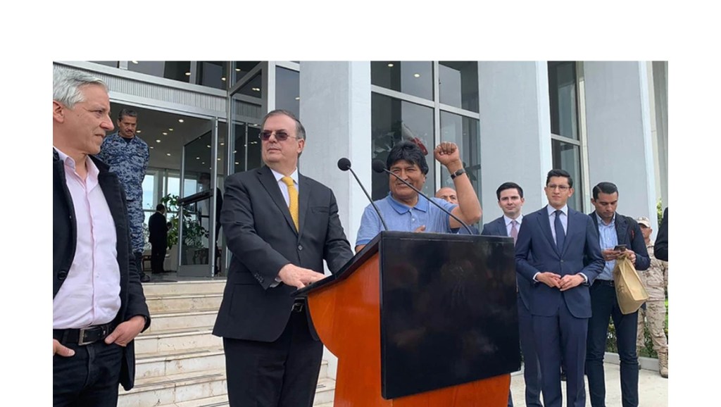 Evo Morales aterriza en México como asilado&nbsp;político