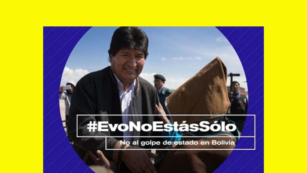 Comunidad internacional condena golpe de Estado en&nbsp;Bolivia