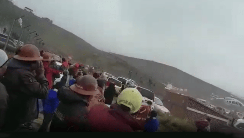 Evo Morales sufre un percance al precipitarse helicóptero&nbsp;presidencial