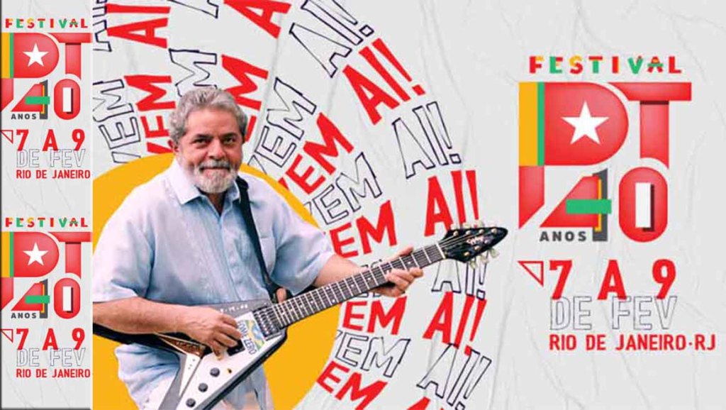 Convocan en Brasil a festival por 40 años del Partido de&nbsp;Trabajadores