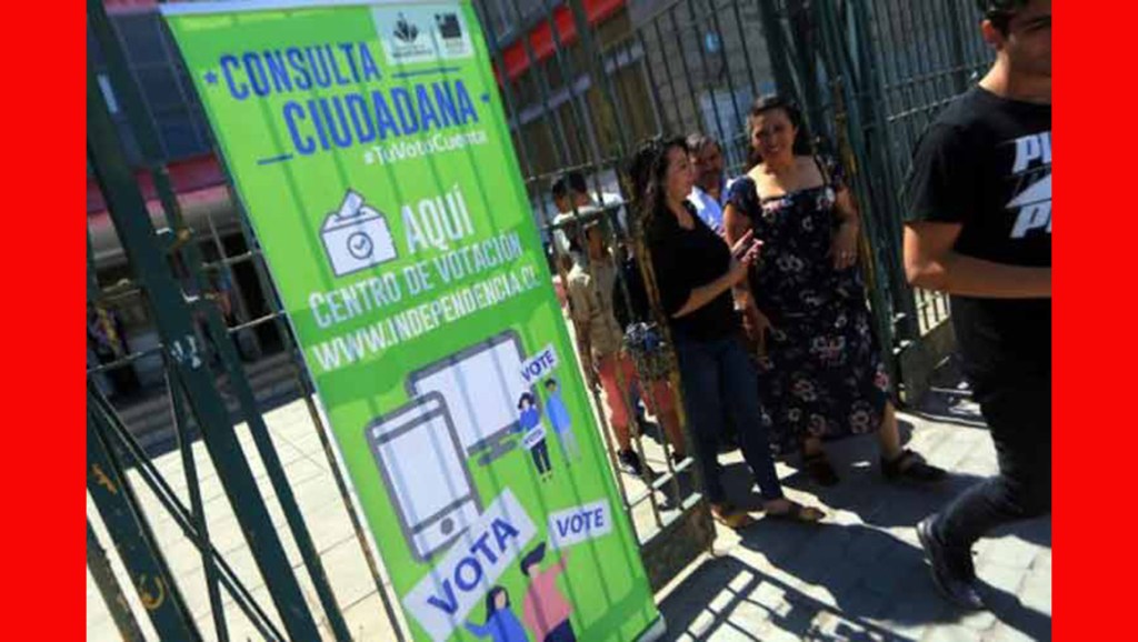 Amplia mayoría de chilenos por nueva&nbsp;Constitución