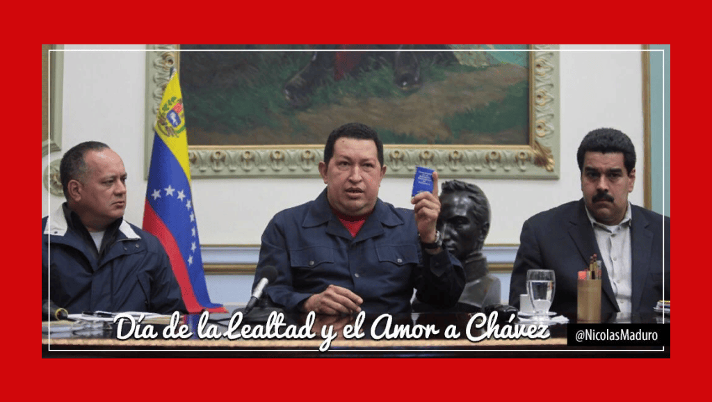 Maduro conmemora último mensaje de Hugo Chávez a&nbsp;Venezuela