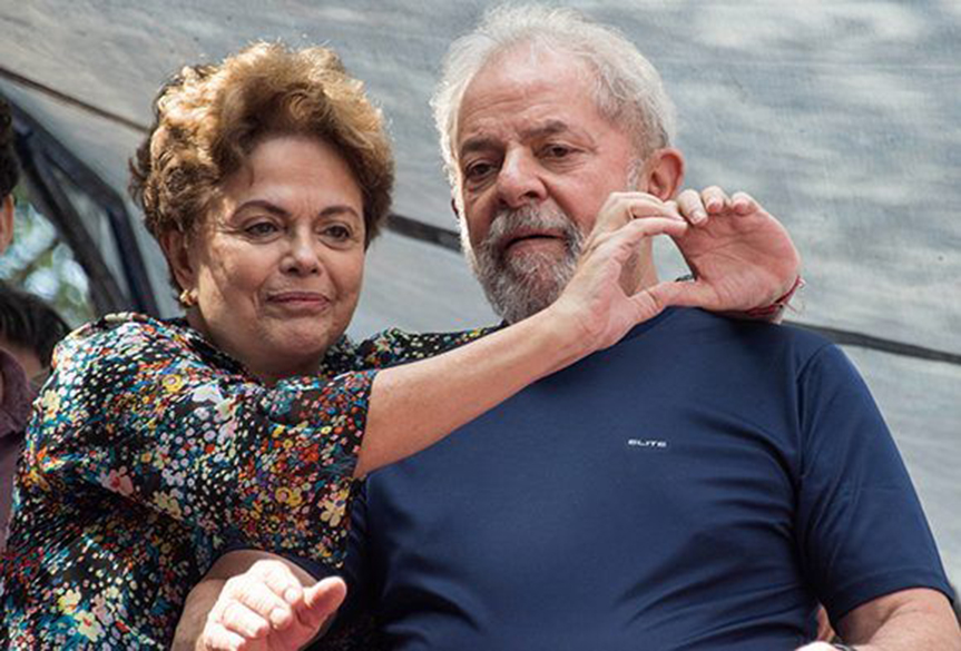 Absueltos Lula y Dilma de supuesto financiamiento ilícito del&nbsp;PT