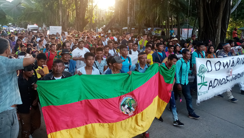 Marcha indígena y popular en&nbsp;Montería