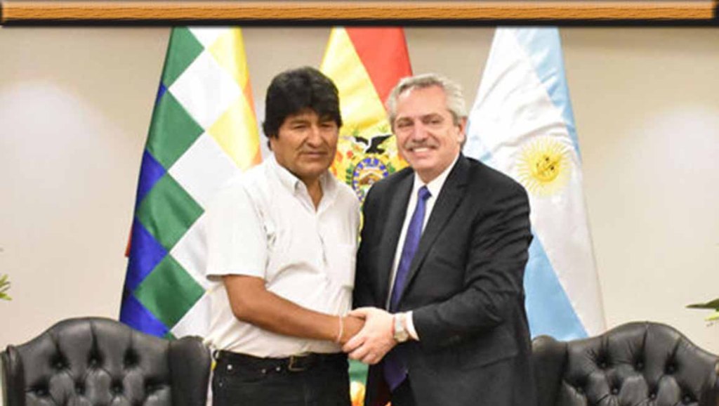 Evo se reunió con Alberto Fernández y jugó fútbol&nbsp;cinco