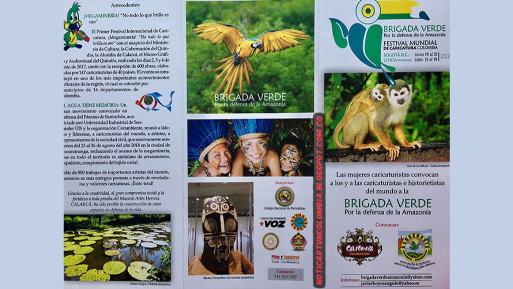 Todos por la defensa de la Amazonía el medio ambiente y la&nbsp;paz