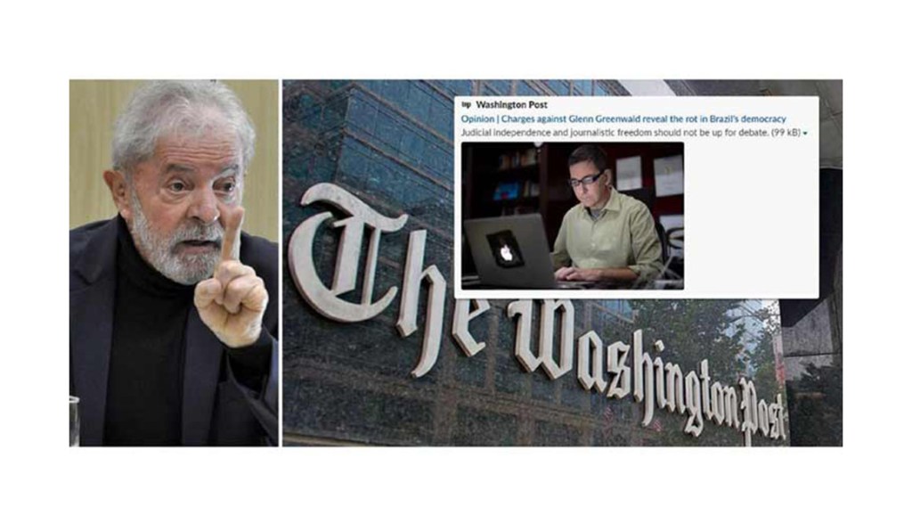 Greenwald acosado por su periodismo, afirma Lula en Washington&nbsp;Post