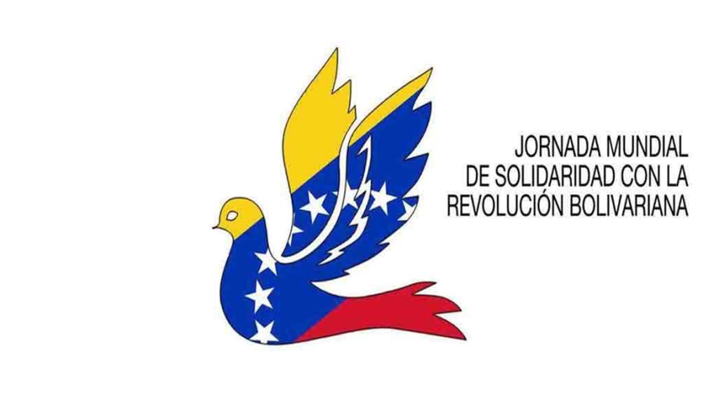 Realizan Jornada de Solidaridad Mundial con&nbsp;Venezuela