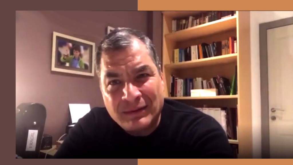 Rafael Correa tilda caso sobornos de gran&nbsp;farsa