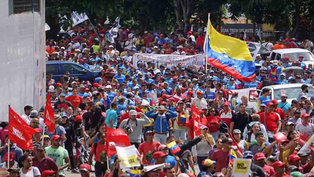 Antiimperialistas marcharán por la paz junto al pueblo&nbsp;venezolano