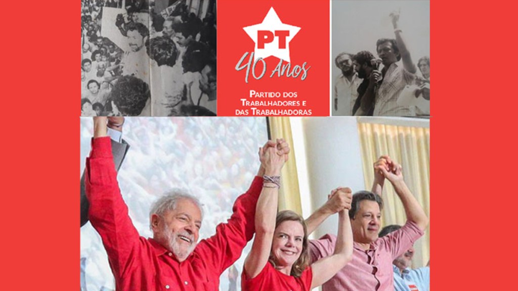 Con nuevos retos, Partido de Trabajadores de Brasil celebra 40&nbsp;años