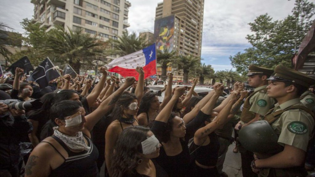 Llaman en Chile a masivas protestas feministas en&nbsp;marzo
