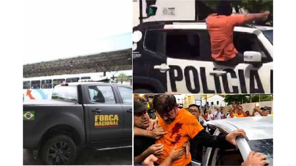 Fuerzas federales enfrentarán huelga policial en estado de&nbsp;Brasil