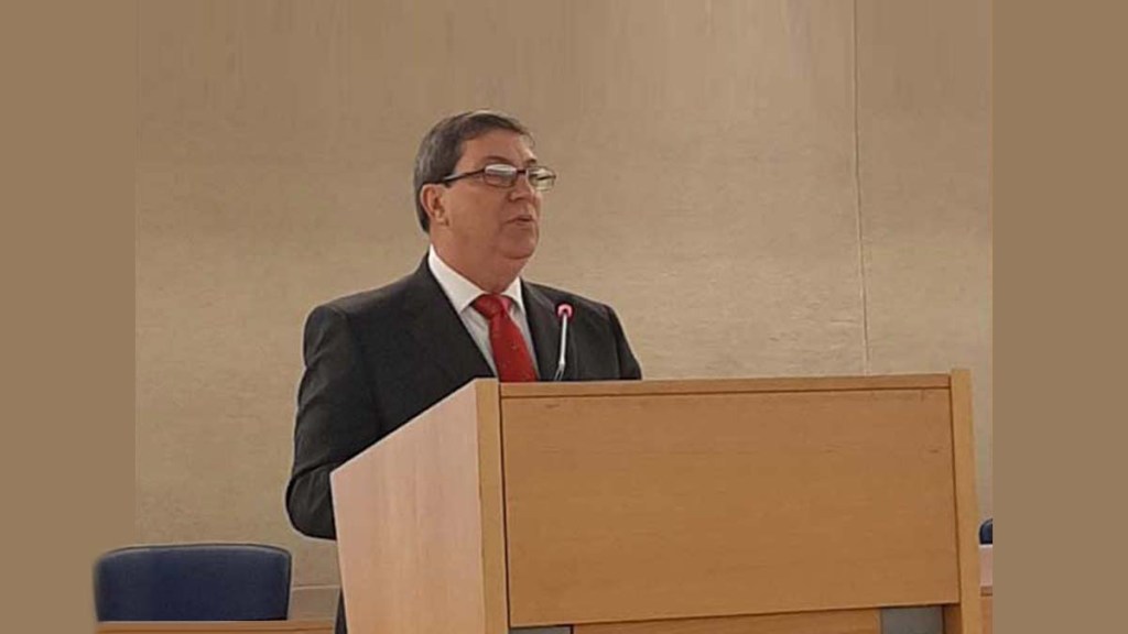 Cuba denuncia en Consejo de Derechos Humanos bloqueo de&nbsp;EE.UU.